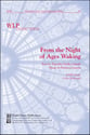 From The Night Of Ages Walking SATB choral sheet music cover